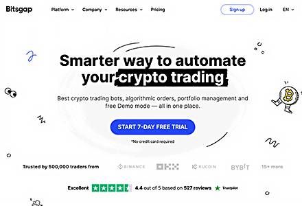 Bitsgap - Over 10,000 Trading Pairs