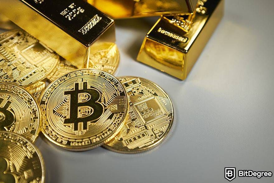 Tên miền .btc: Bitcoin bên cạnh vàng.