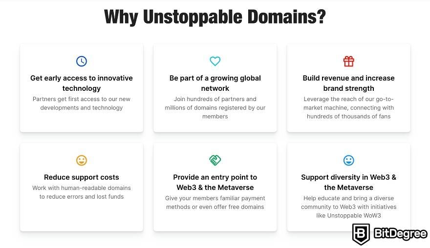 Comprar domínios crypto: por que escolher Unstoppable Domains?