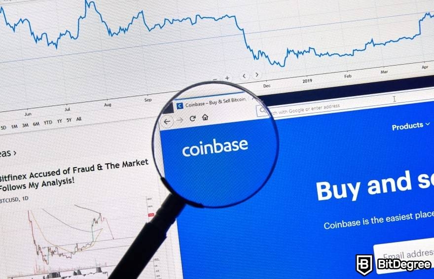 Buy crypto without ID: Coinbase.