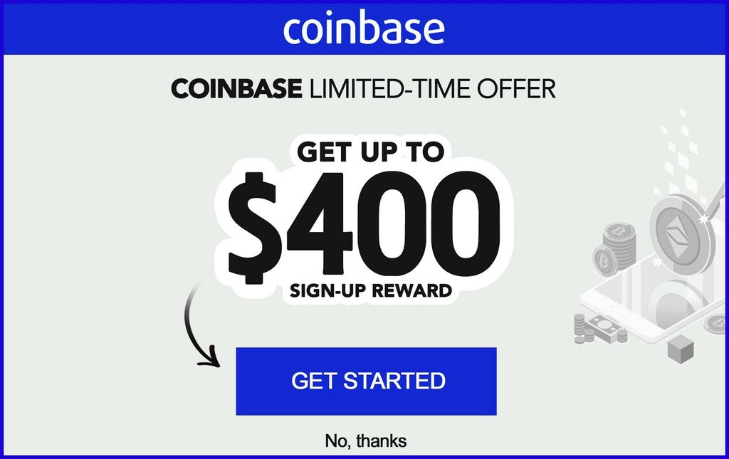 coinbase sign up promo