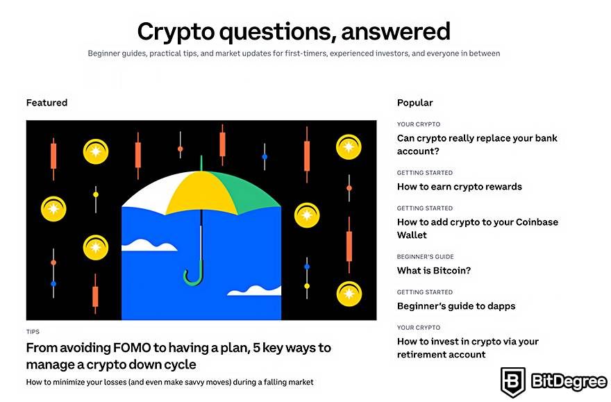 Earn Coinbase: Trả lời câu hỏi về Crypto.