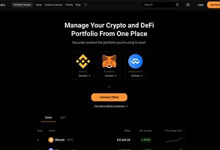 CoinStats - Crypto Portfolio Tracker for Fungible and Non-Fungible Tokens