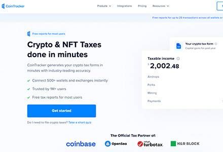 CoinTracker - A Feature-Packed Crypto Portfolio and Crypto Tax Tracker