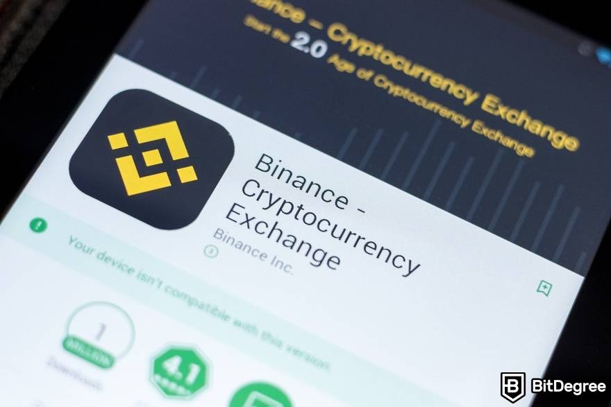 How to Buy BTC with Apple Pay: Binance app.