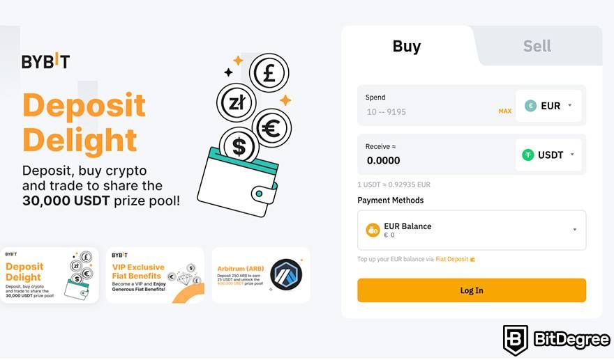 How to buy cryptocurrency: Bybit.