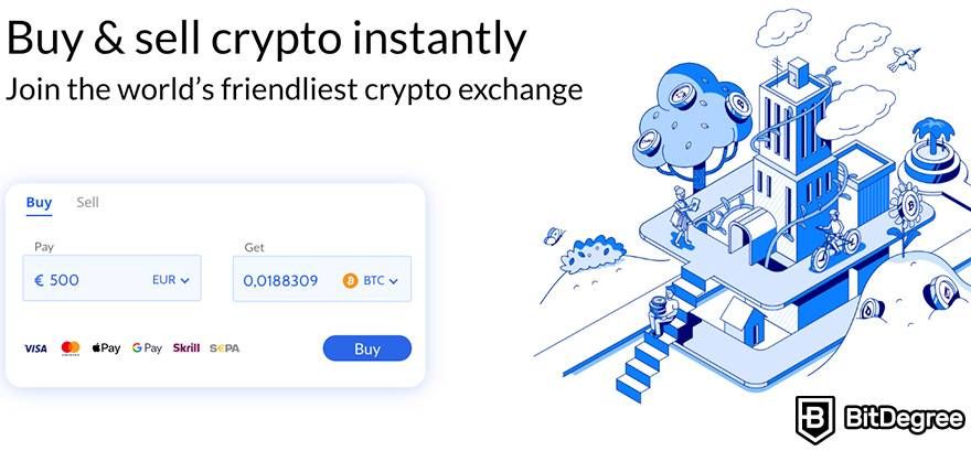 How to buy cryptocurrency: Coinmama.