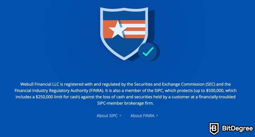 How to get crypto buying power on Webull: regulatory information.