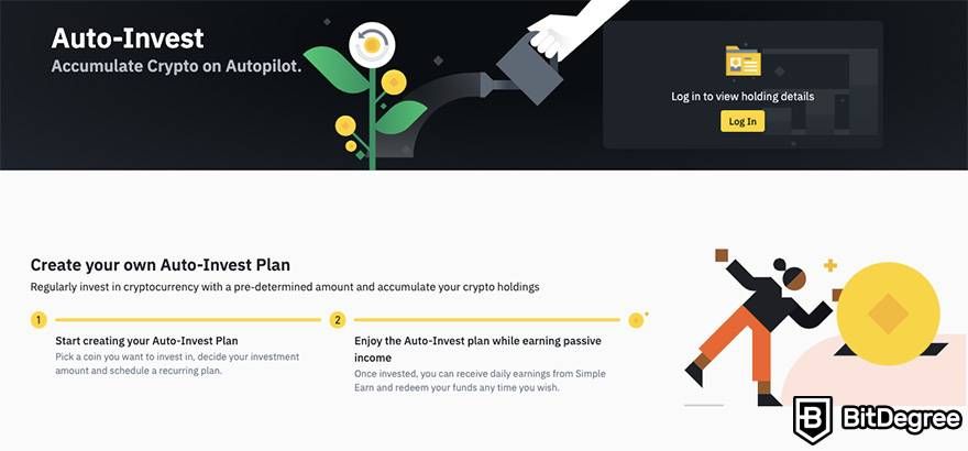 How to invest in crypto: Binance Auto-Invest.