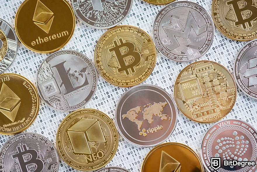 How to invest in crypto: various cryptocurrencies.