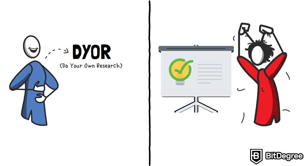 Cara Menganalisa Crypto: DYOR.