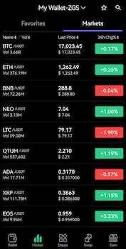 Como usar a SafePal: funcionalidade de negociação à vista no mercado.