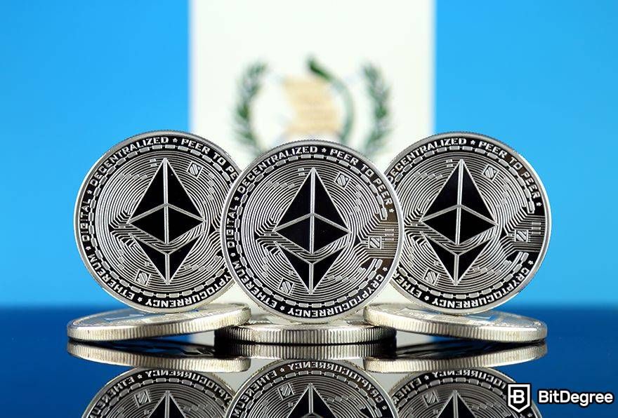 Is Bitcoin dead: Ethereum silver coins.