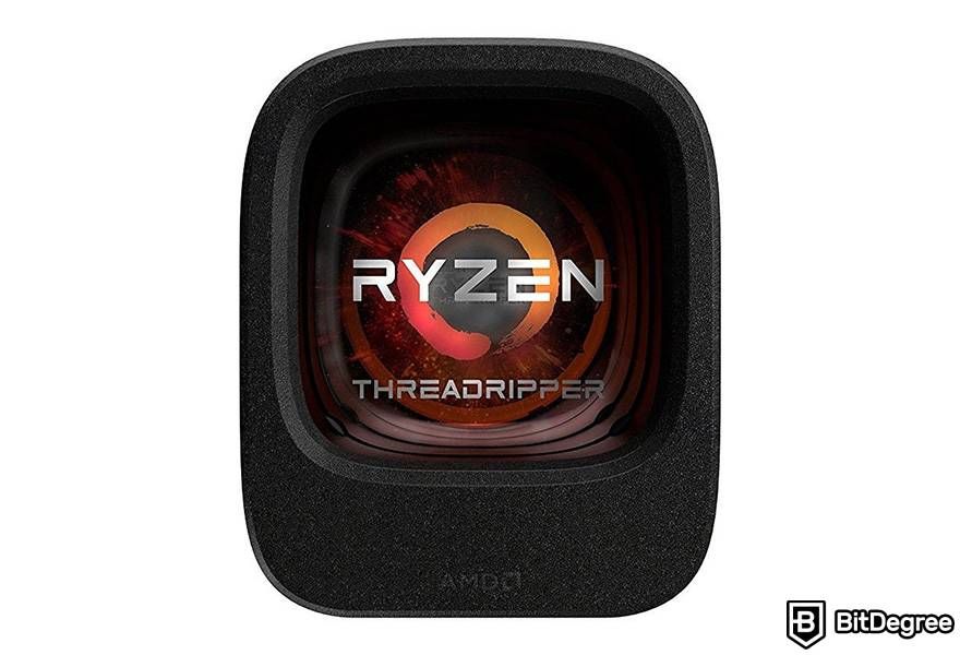 Litecoin mining hardware: AMD Ryzen Threadripper.