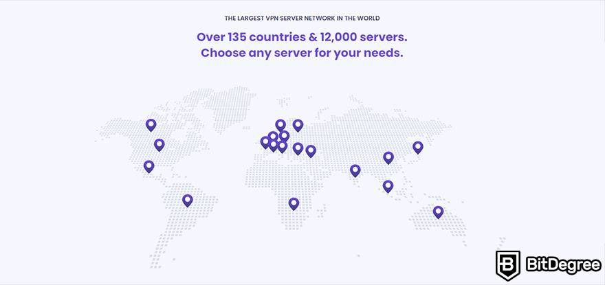 How to set up a node on Mysterium Network: global map.