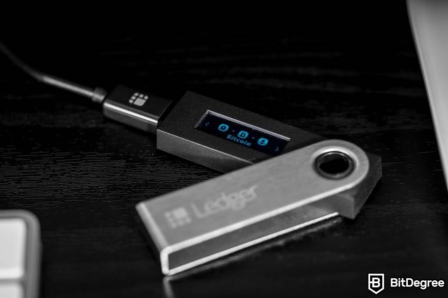 NFT domains explained: the Ledger Nano S.