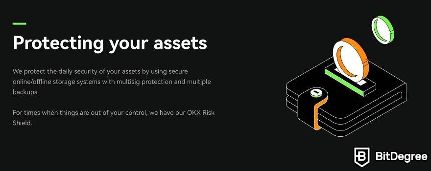 OKEx Exchange opiniones: usar protección a tus activos