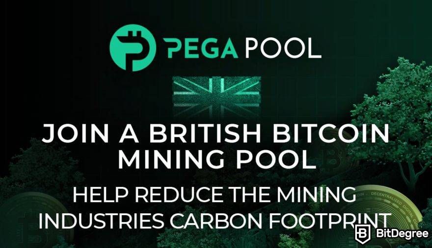 Análise da PEGA Pool: junte-se a um pool de mineração BTC britânico.
