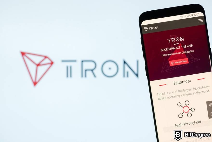 Tron wallet: Tron - decentralize the web.