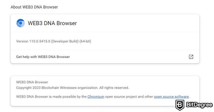 W3DNA review: Web3 DNA browser details.