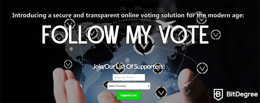 What is a smart contract: FollowMyVote.