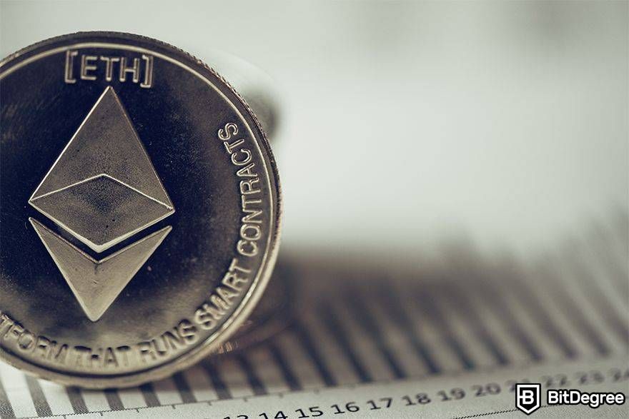 What is arbitrage trading in crypto: an Ethereum physical coin.