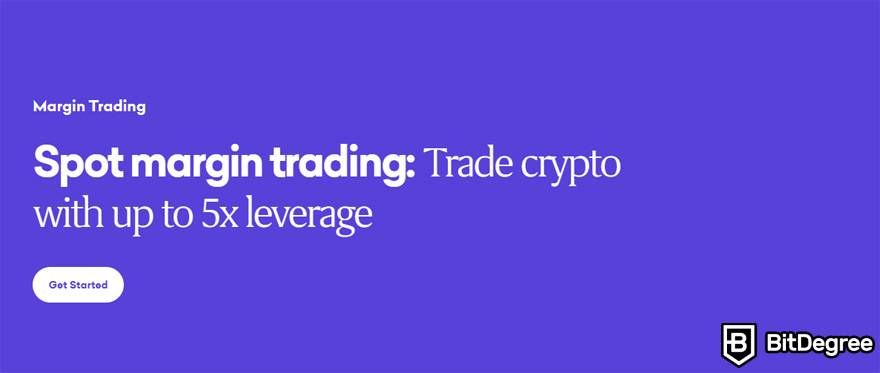 What is leverage trading crypto: margin trading on Kraken.