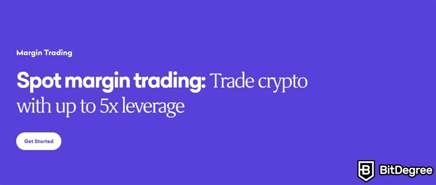 What is leverage trading crypto: margin trading on Kraken.