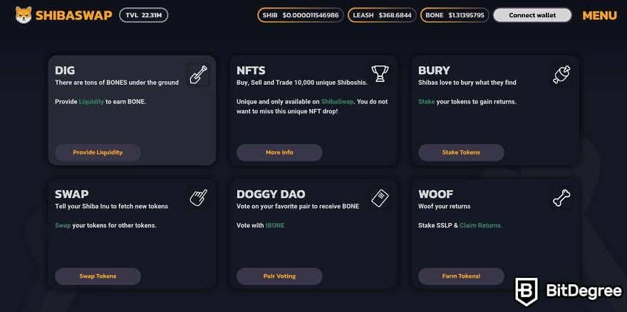 Where to buy Shiba coin: ShibaSwap.