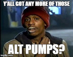 Meme about craving more of something desirable or popular.