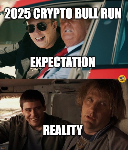 2025 bull run expectation vs reality