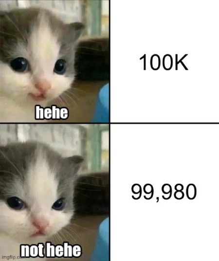 99K is not hehe