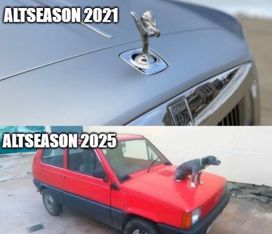 Altseason 2021 vs 2025