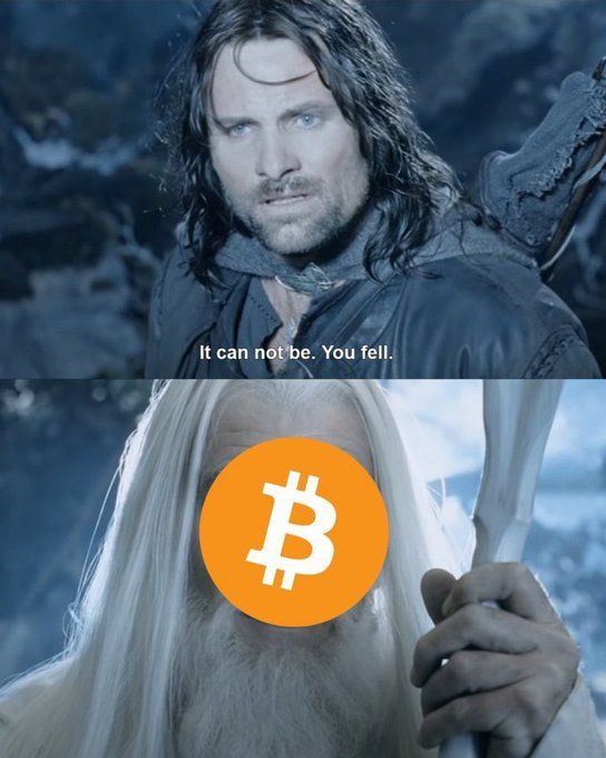 Bitcoin fell but came back