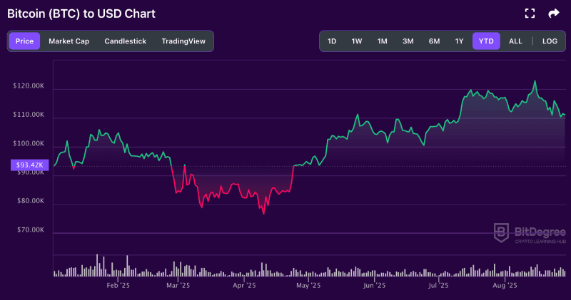 Bitcoin price chart from BitDegree, 08-29