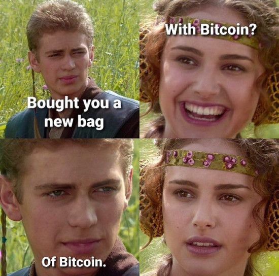Bought you a new bag of Bitcoin