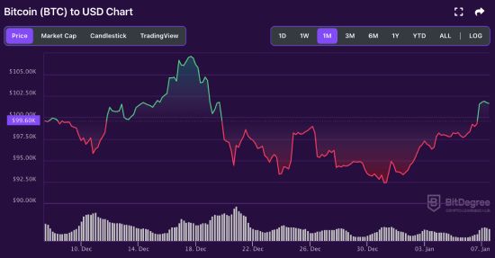 BTC price chart 01-07