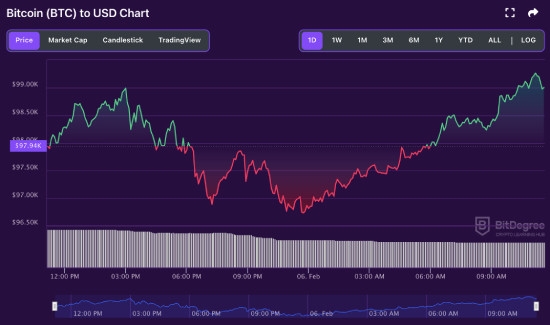 BTC price chart 02-06