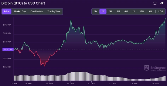 BTC price chart 03-24