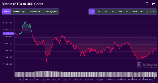 BTC price chart 06-05