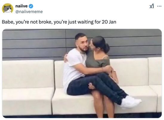 Crypto bros waiting for January 20