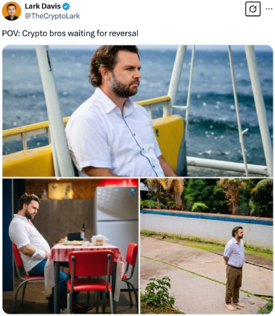 Crypto bros waiting for reversal