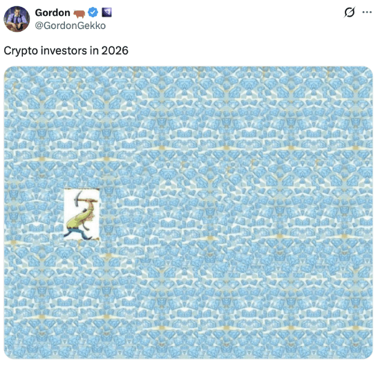 Crypto investors in 2026 meme