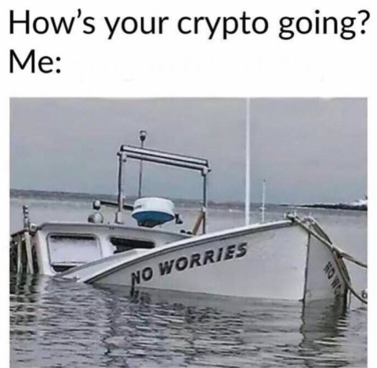 Crypto sinking