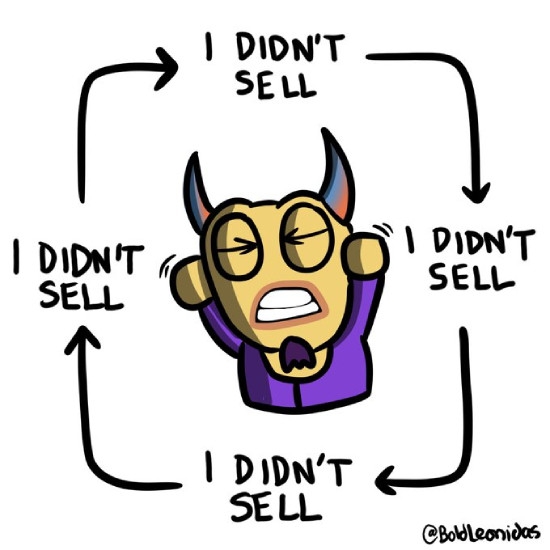 Cycle of not selling