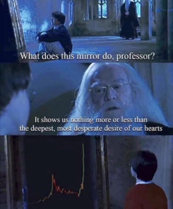Deepest desire is a pump
