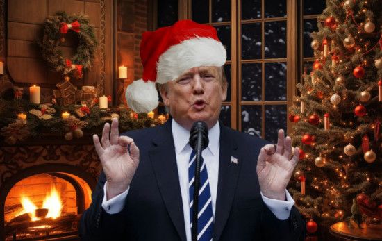 Santa or Trump - who's packing crypto gifts?