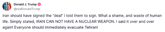 Donald Trump post 06-17