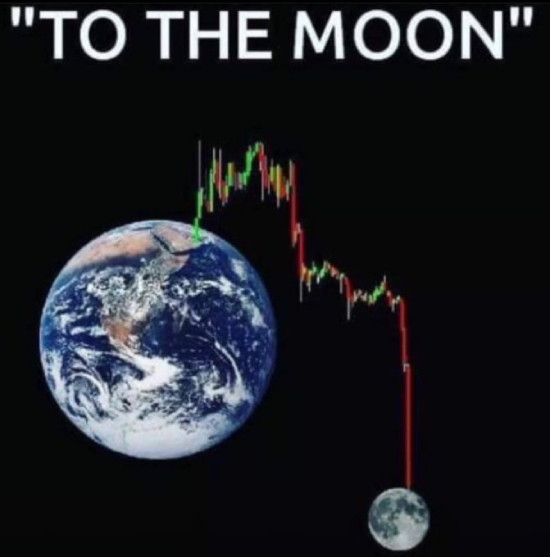 Down to the moon