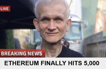 Ethereum hits 5K when Buterin is elder